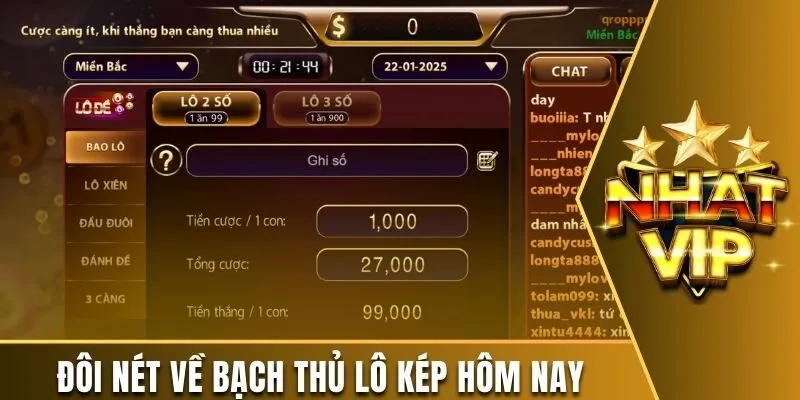Đôi nét về bạch thủ lô kép hôm nay