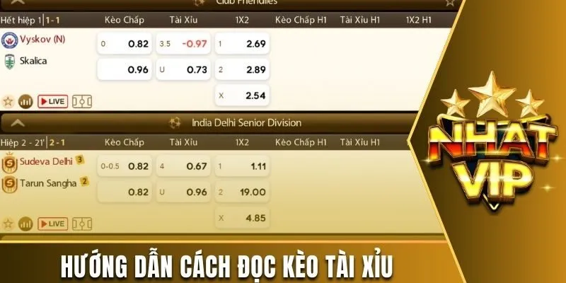 Hướng dẫn cách đọc kèo tài xỉu