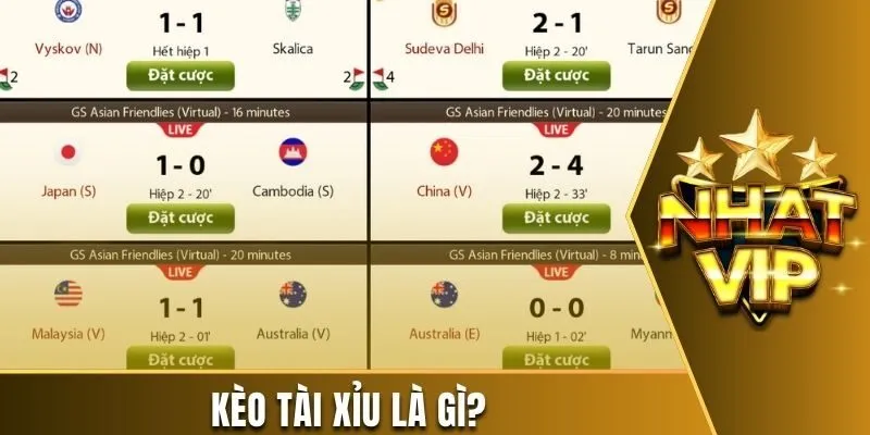 Trong đặt cược bóng đá kèo tài xỉu là gì?